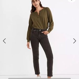 Madewell mid rise perfect vintage jean lunar wash